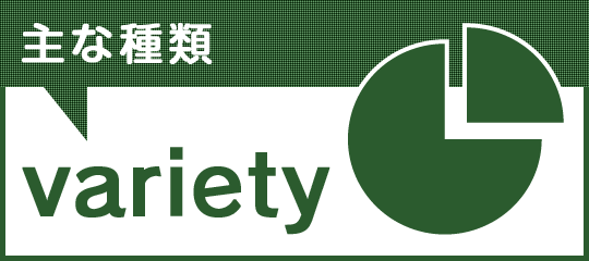 主な種類